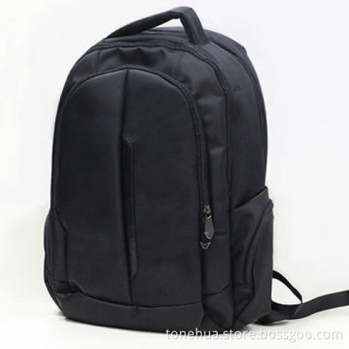 Simple and practical genuine leather laptop backpack